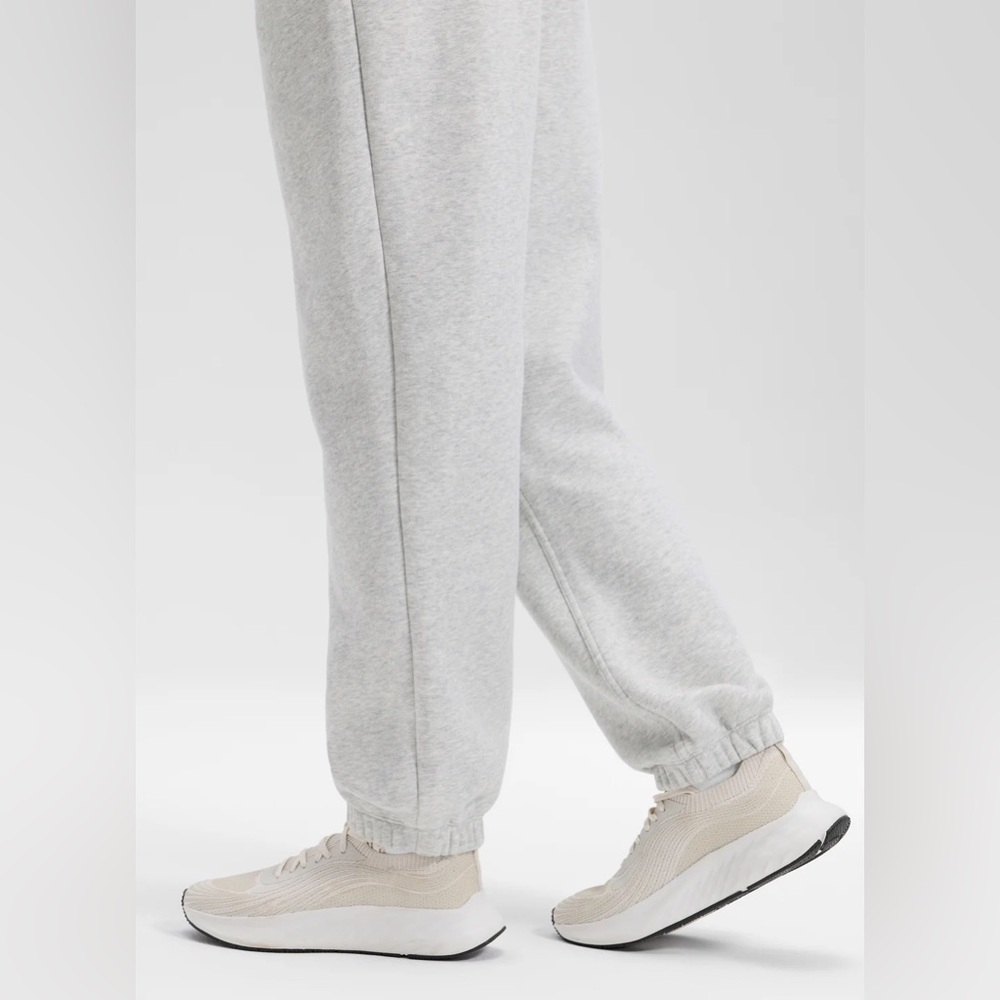 Fleece Lined High Rise Jogger Sweatpant 28'' - Picture 3 of 7